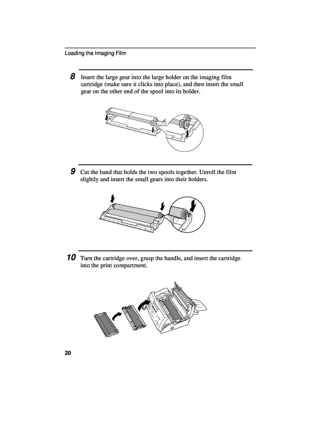 Sharp UX-460 operation manual 