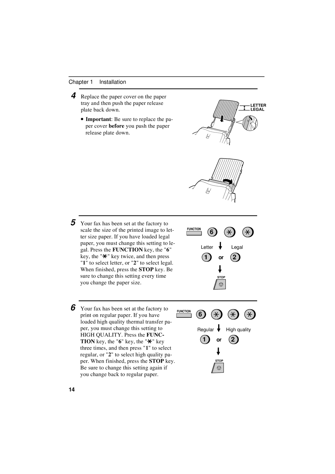 Sharp UX-600M operation manual Your fax has been set at the factory to 