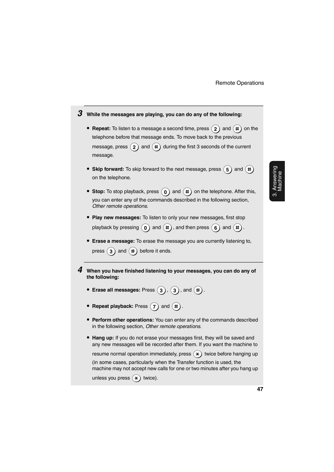 Sharp UX-A255 operation manual Unless you press twice 