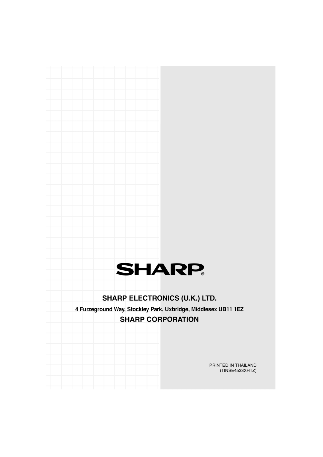 Sharp UX-B800 manual Sharp Corporation 