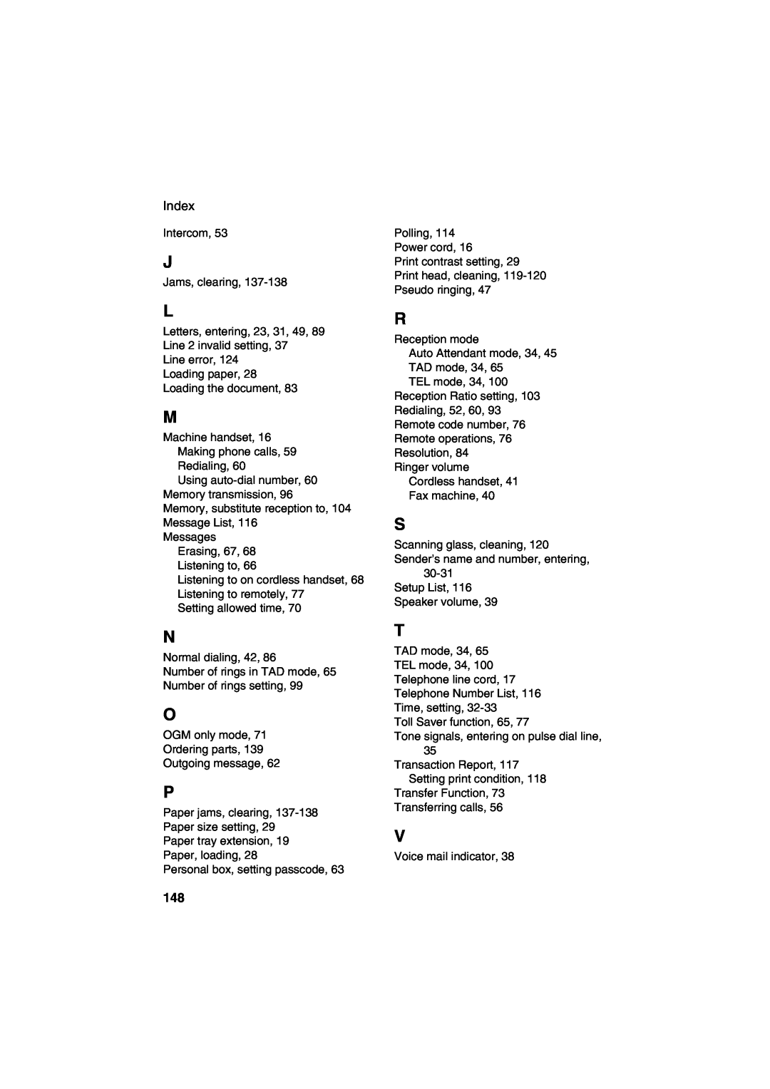 Sharp UX-CD600 operation manual 