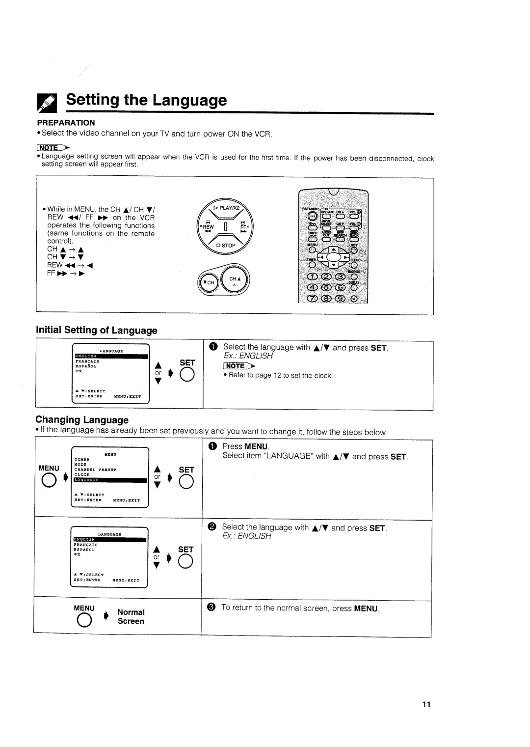 Sharp VC-H705X manual 