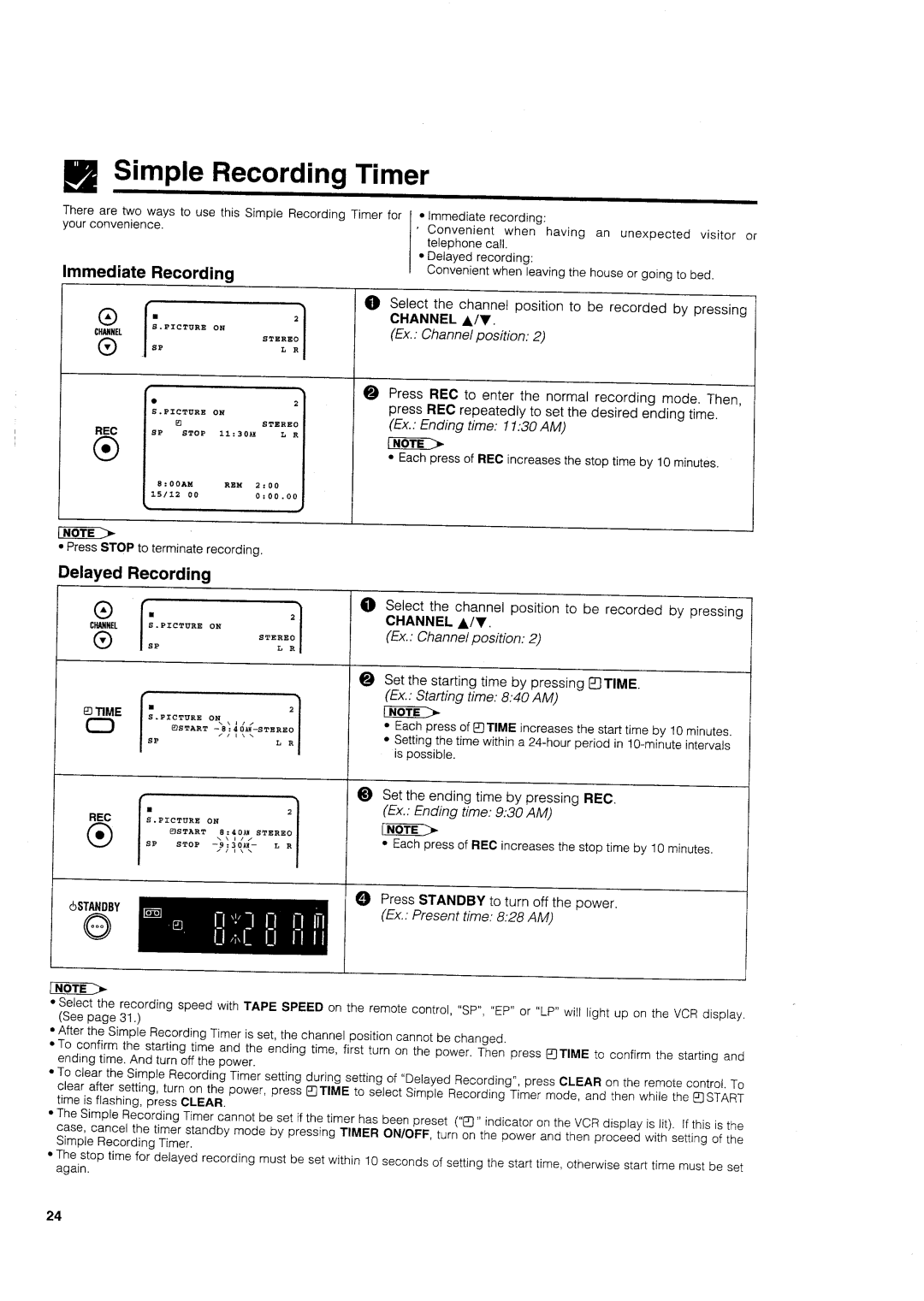 Sharp VC-H705X manual 