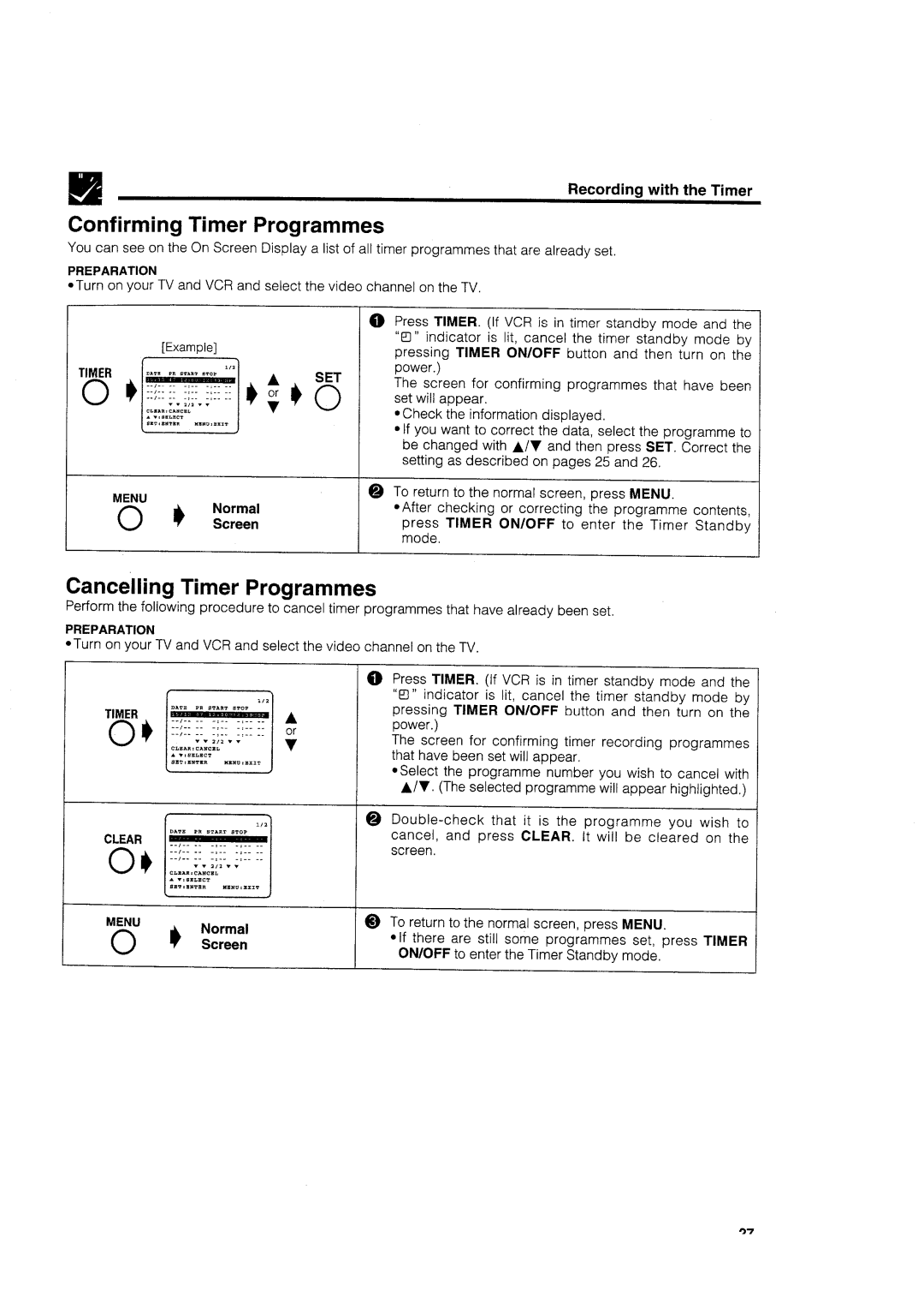 Sharp VC-H705X manual 