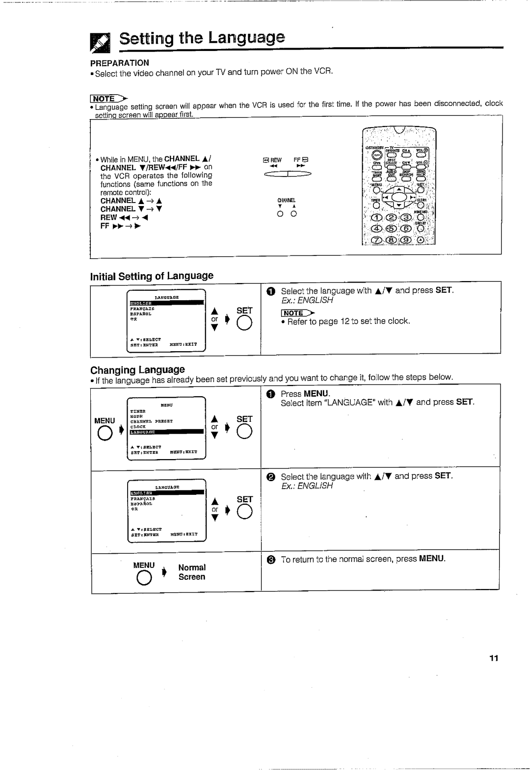 Sharp VC-H726X manual 