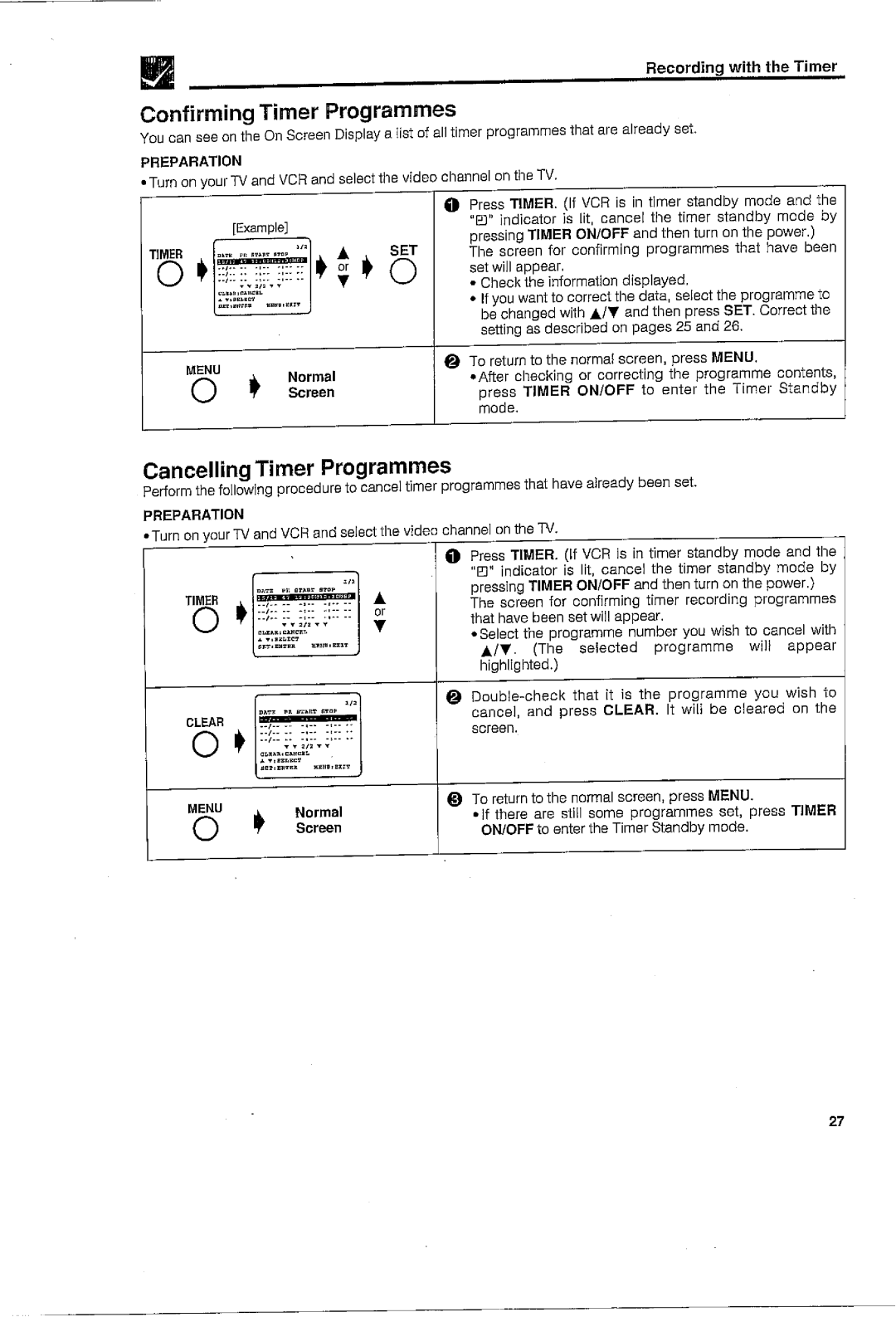 Sharp VC-H726X manual 