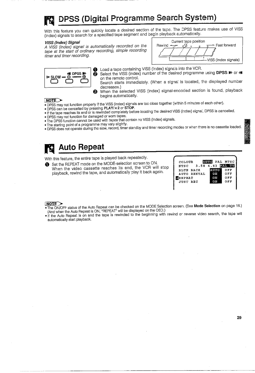 Sharp VC-H726X manual 