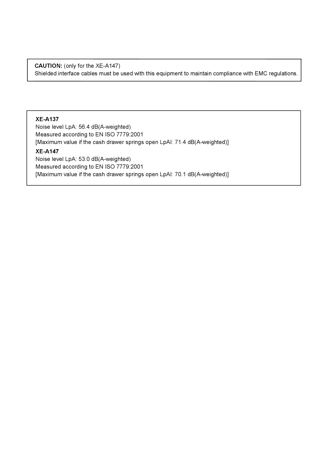 Sharp XE-A137 instruction manual XE-A147 