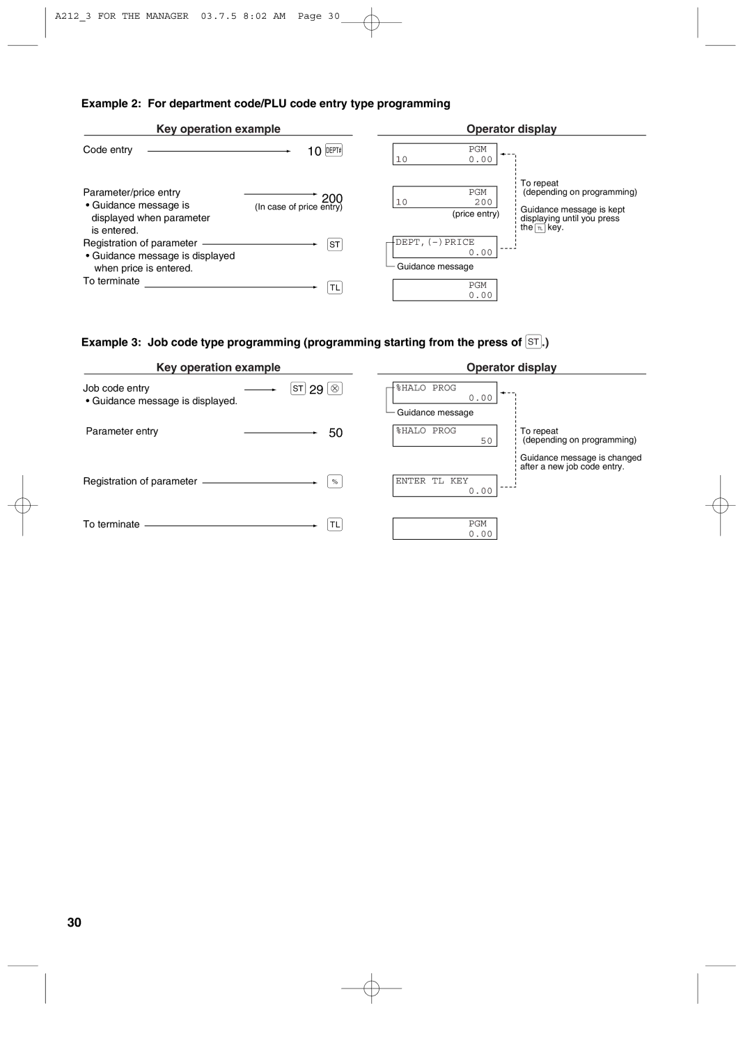 Sharp XE-A212 instruction manual 29 @, 10 d, 200 