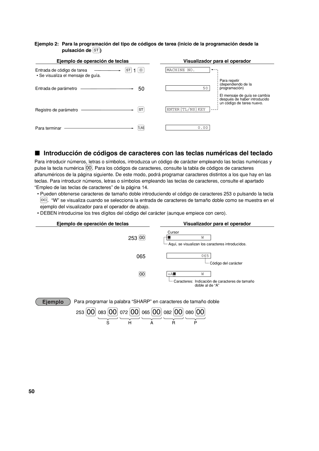 Sharp XE-A213 instruction manual 253 