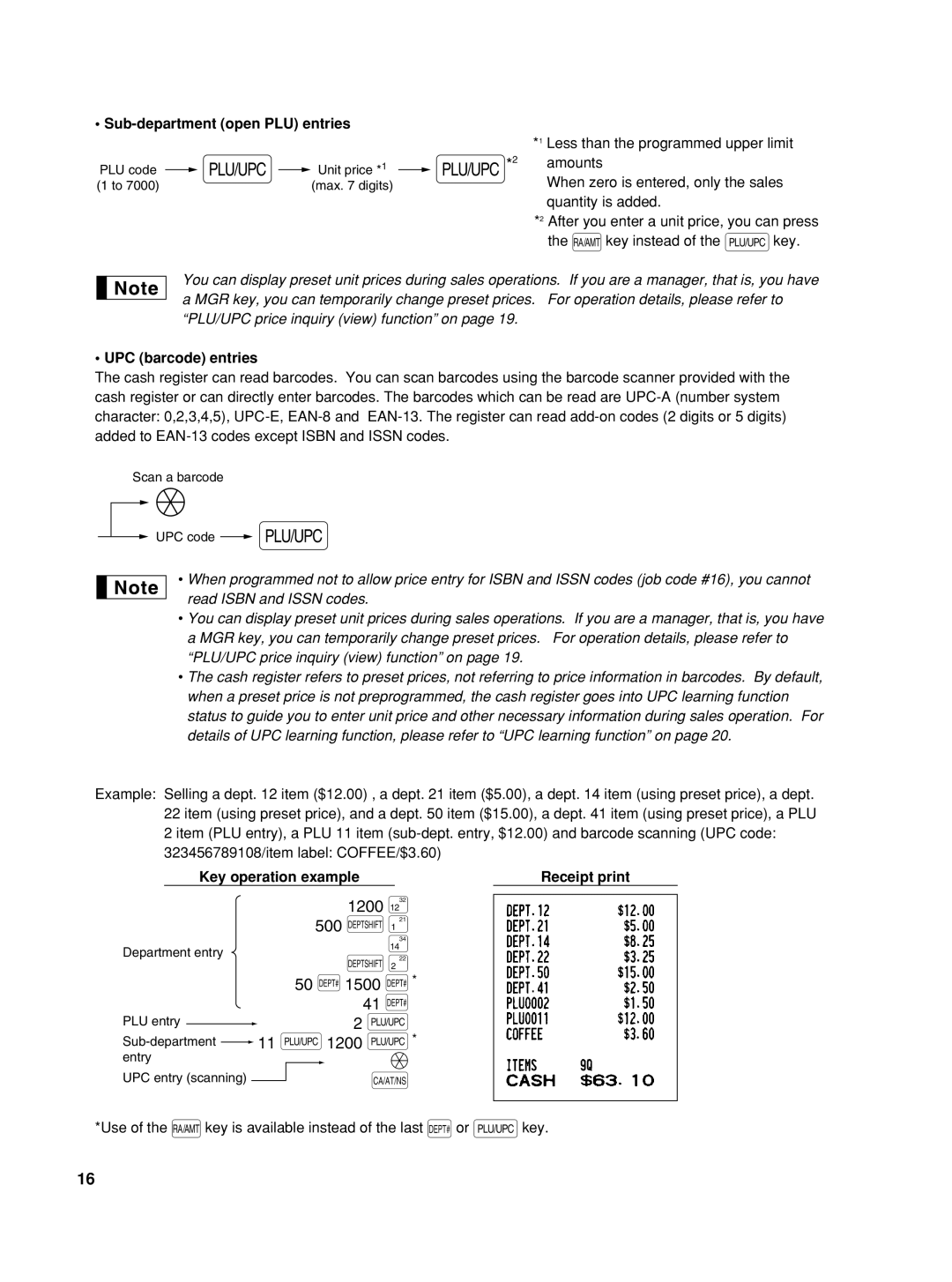 Sharp XE-A506 instruction manual 1200 ∑, 500 D ¡, 50 d 1500 d, 41 d, 11 o 1200 o 