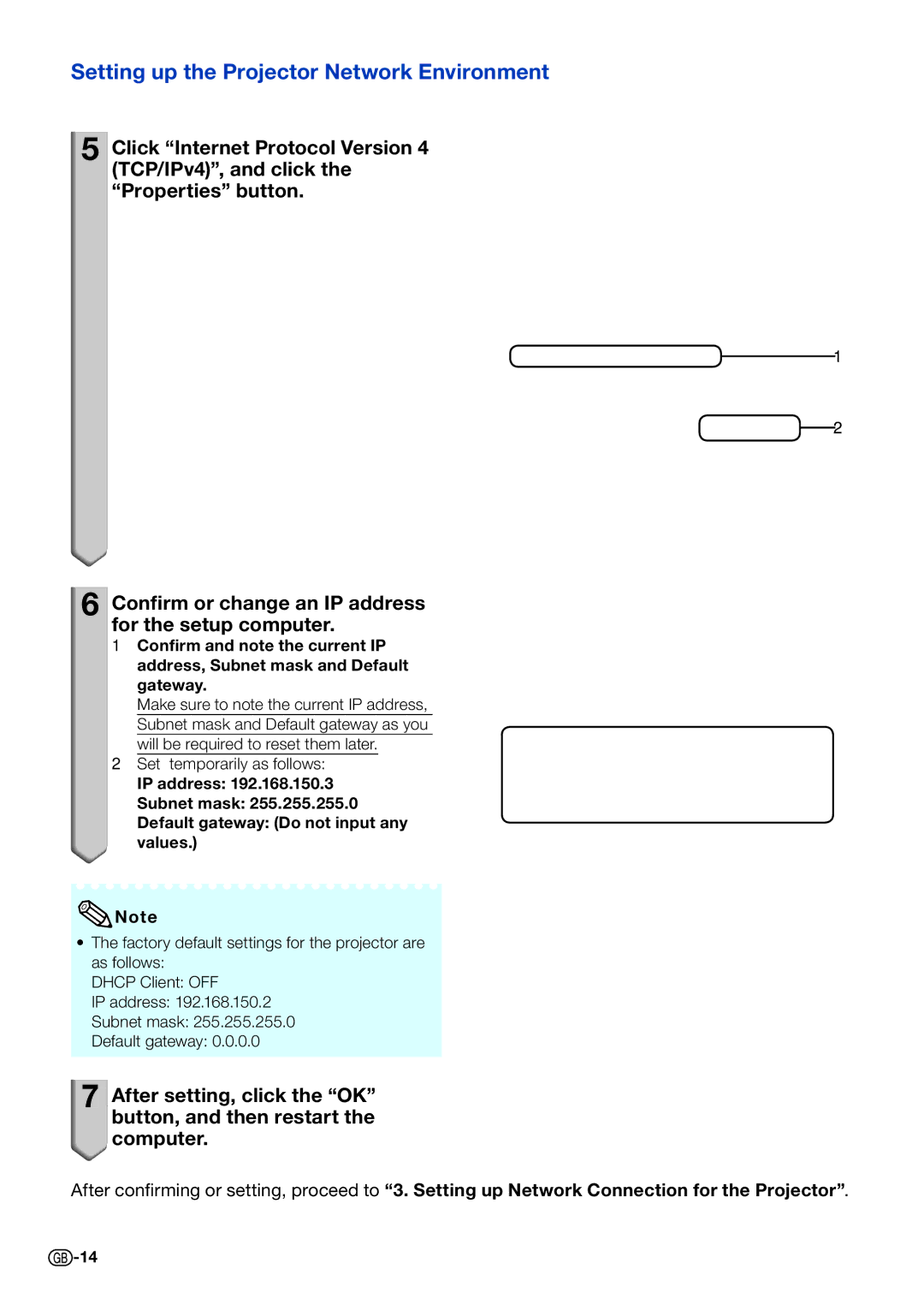 Sharp XG-SV200X, XG-SV100W specifications Set temporarily as follows 