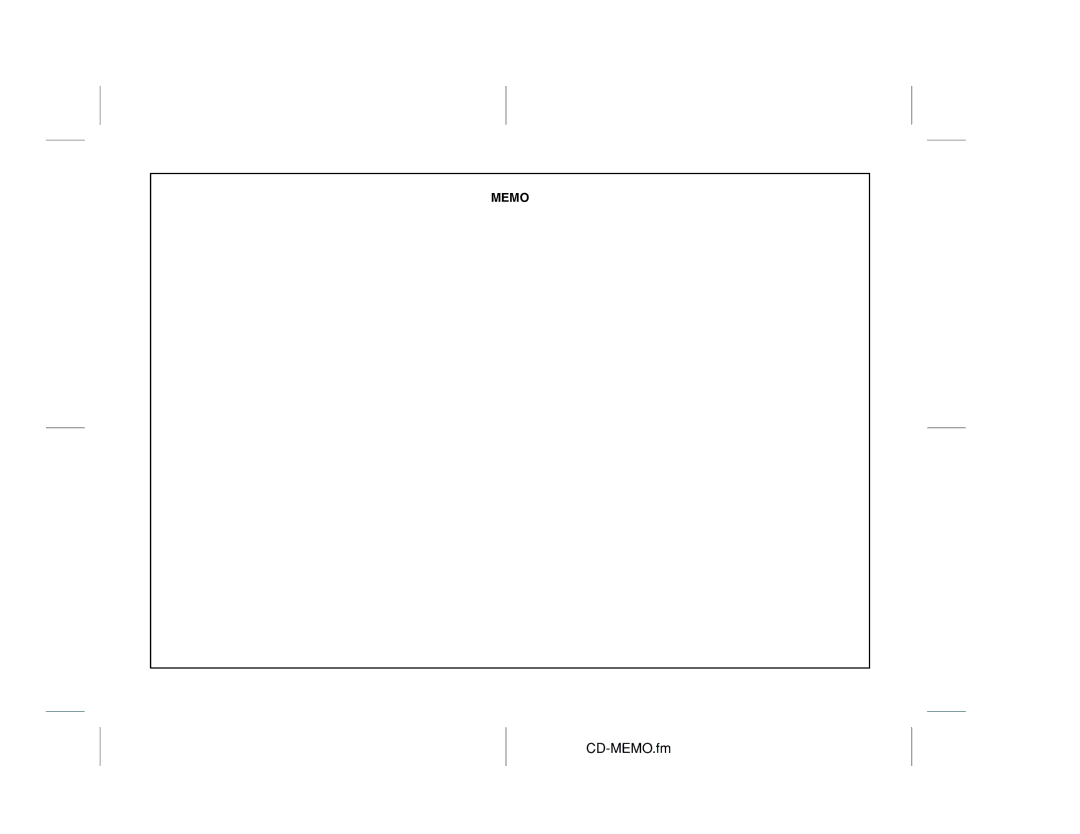 Sharp XL-MP130 operation manual CD-MEMO.fm 