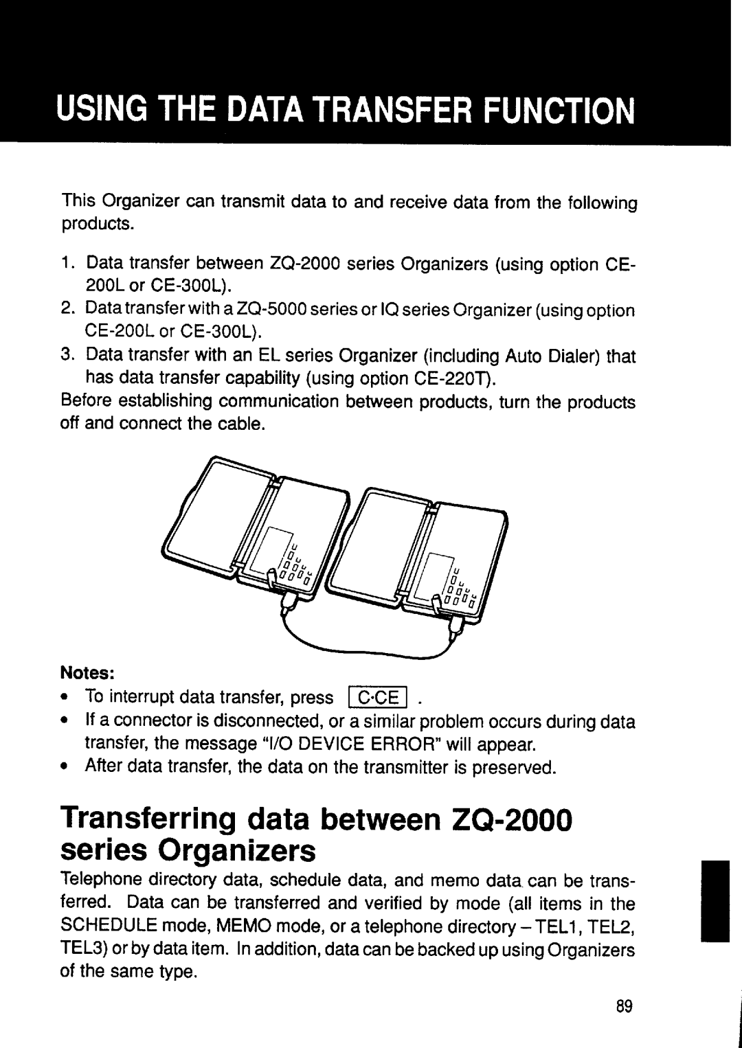 Sharp ZQ-2200, ZQ-2400, ZQ-2000 manual 