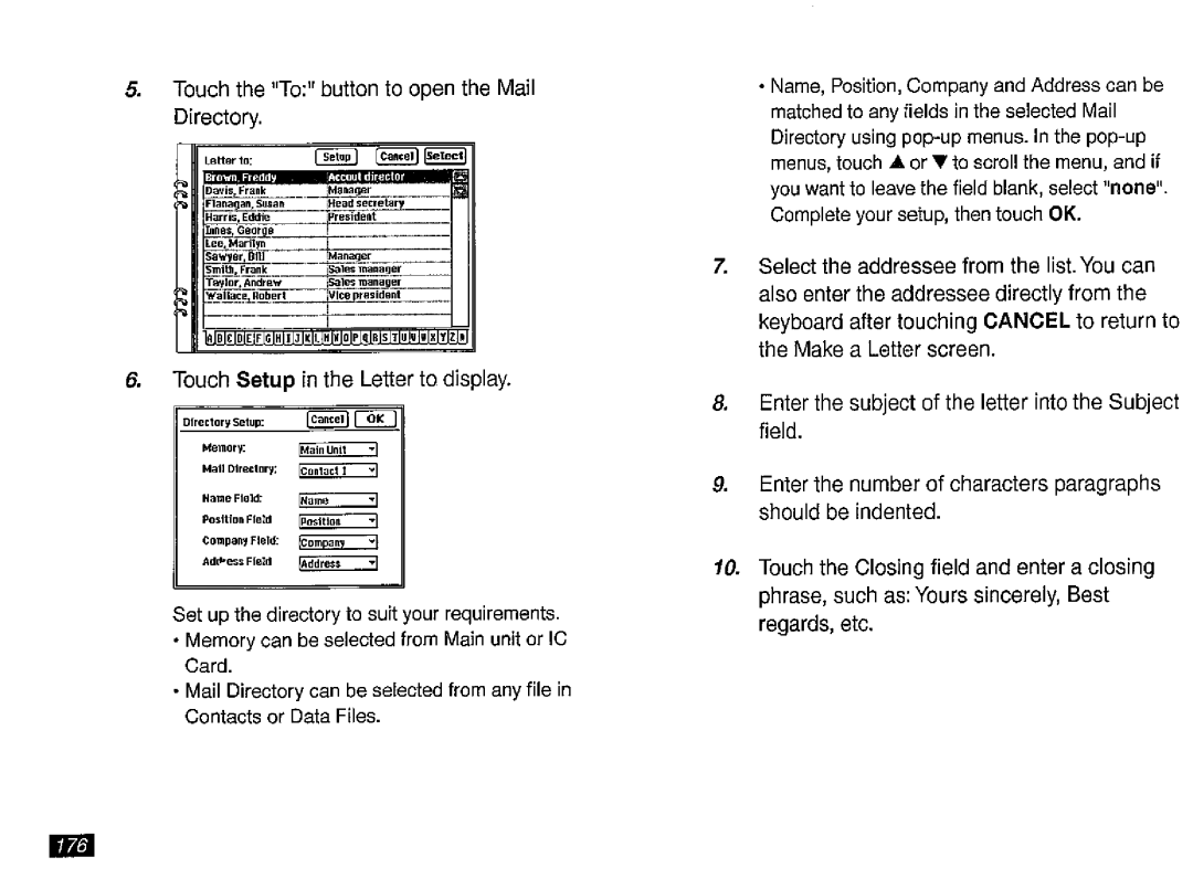 Sharp ZR-5000 manual 