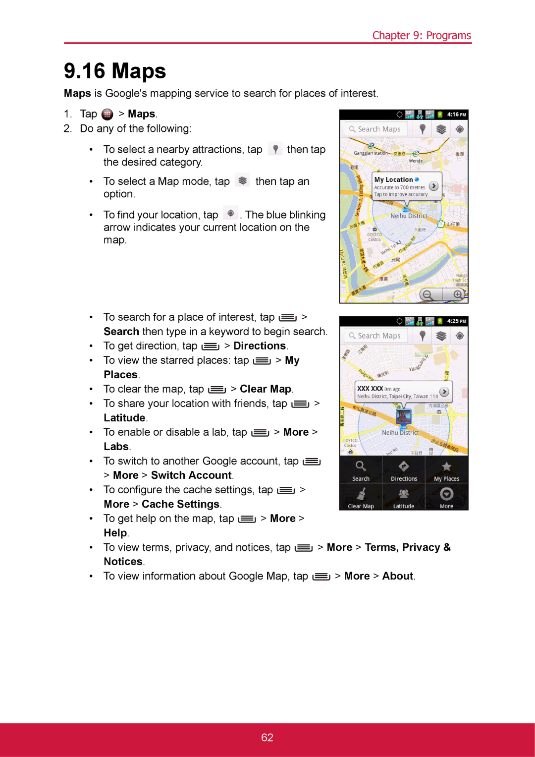 ShelterLogic VS14032 manual Maps 