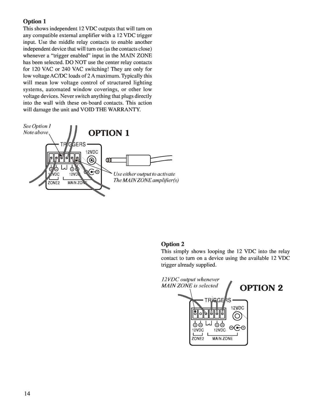 Sherbourn Technologies PT-7010A owner manual Option 