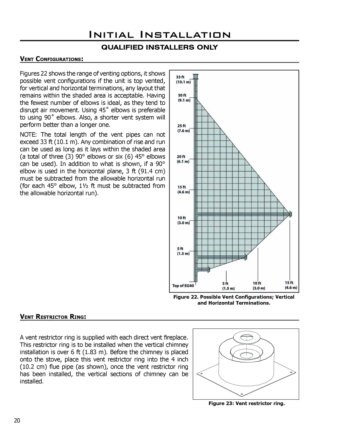 Sherwood EG40 DV owner manual Vent restrictor ring 