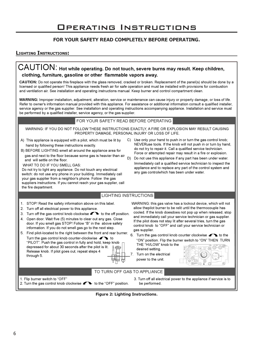 Sherwood EG40 DV owner manual Operating Instructions, For Your Safety Read Completely Before Operating 