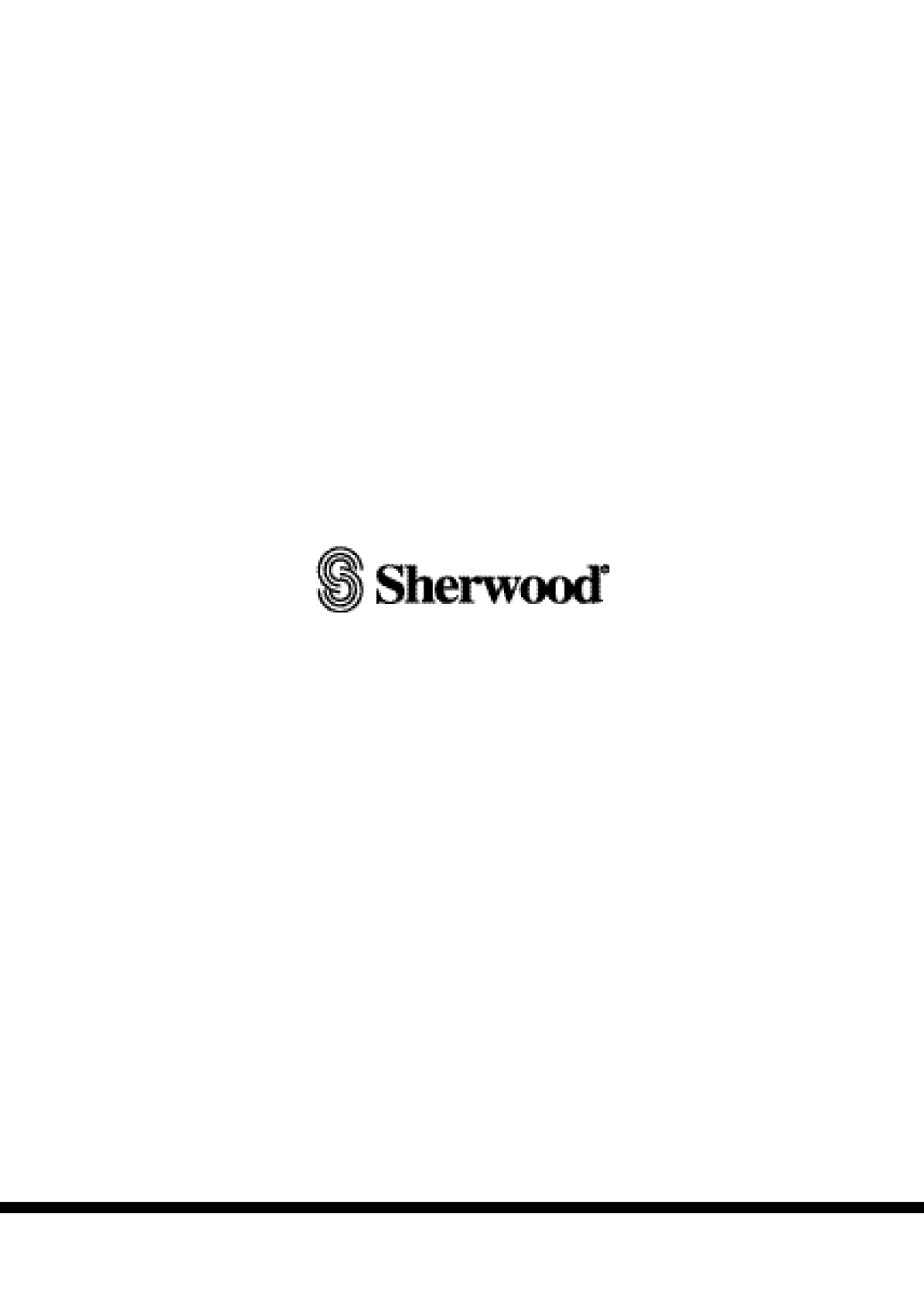 Sherwood PM-9901 manual 