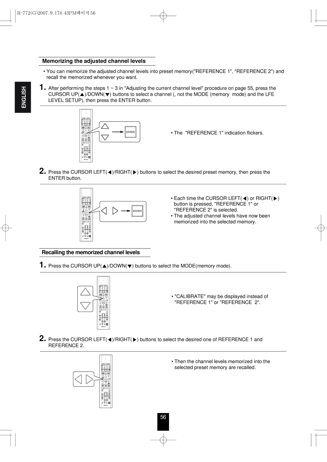 Sherwood R-772 manuel dutilisation Reference 