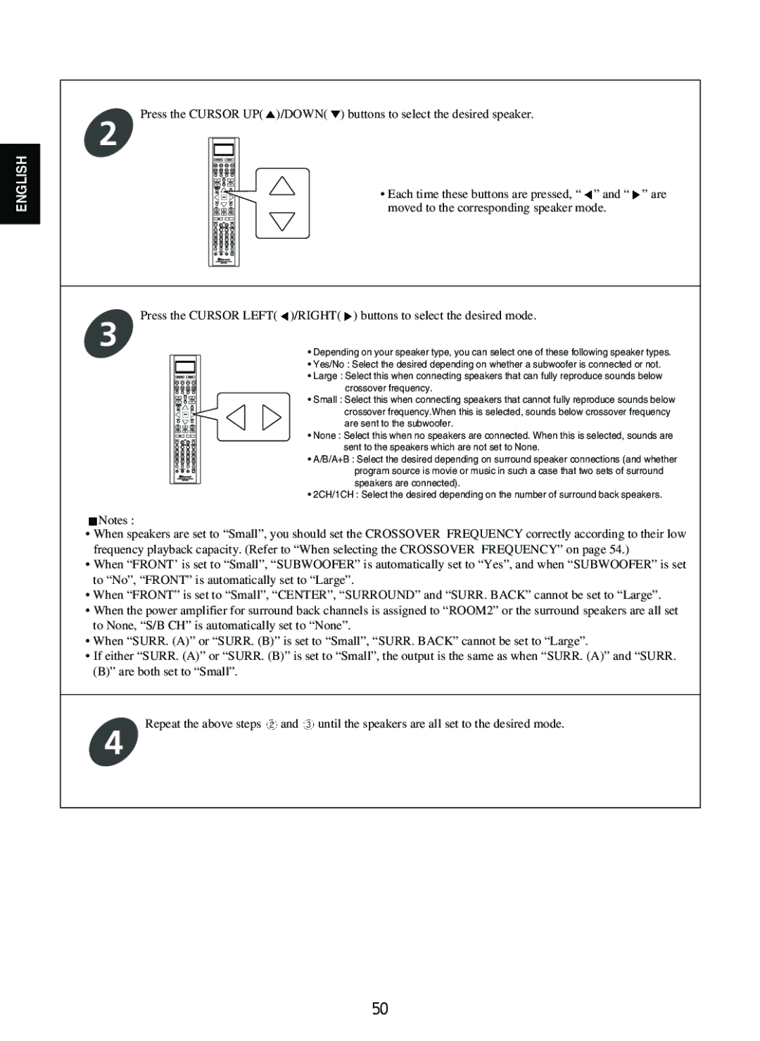 Sherwood R-865 manual English 