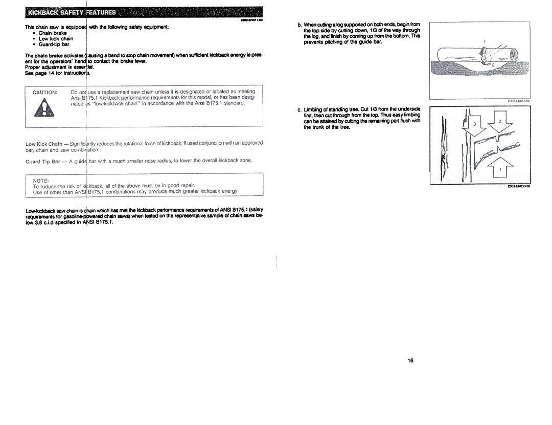 Shindaiwa 400 manual Ii-~l, ~i~ ~~z, ~~~, ~-c, ~.~~ 