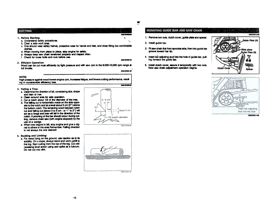 Shindaiwa 400 manual 11& I ~, ~ 8 j, ~ c . ~.2c, ~t~~ 