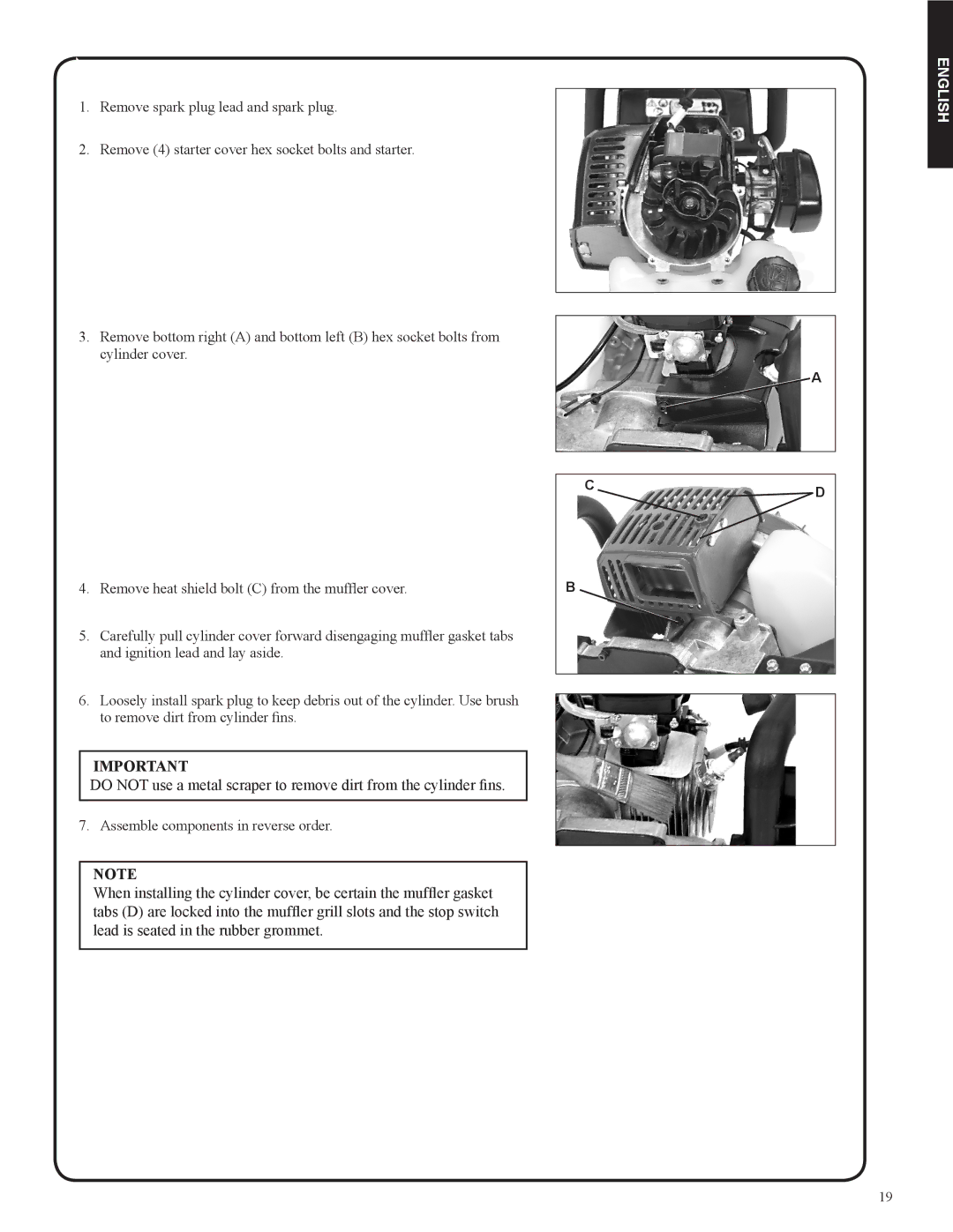 Shindaiwa 82053, DH212 manual English 