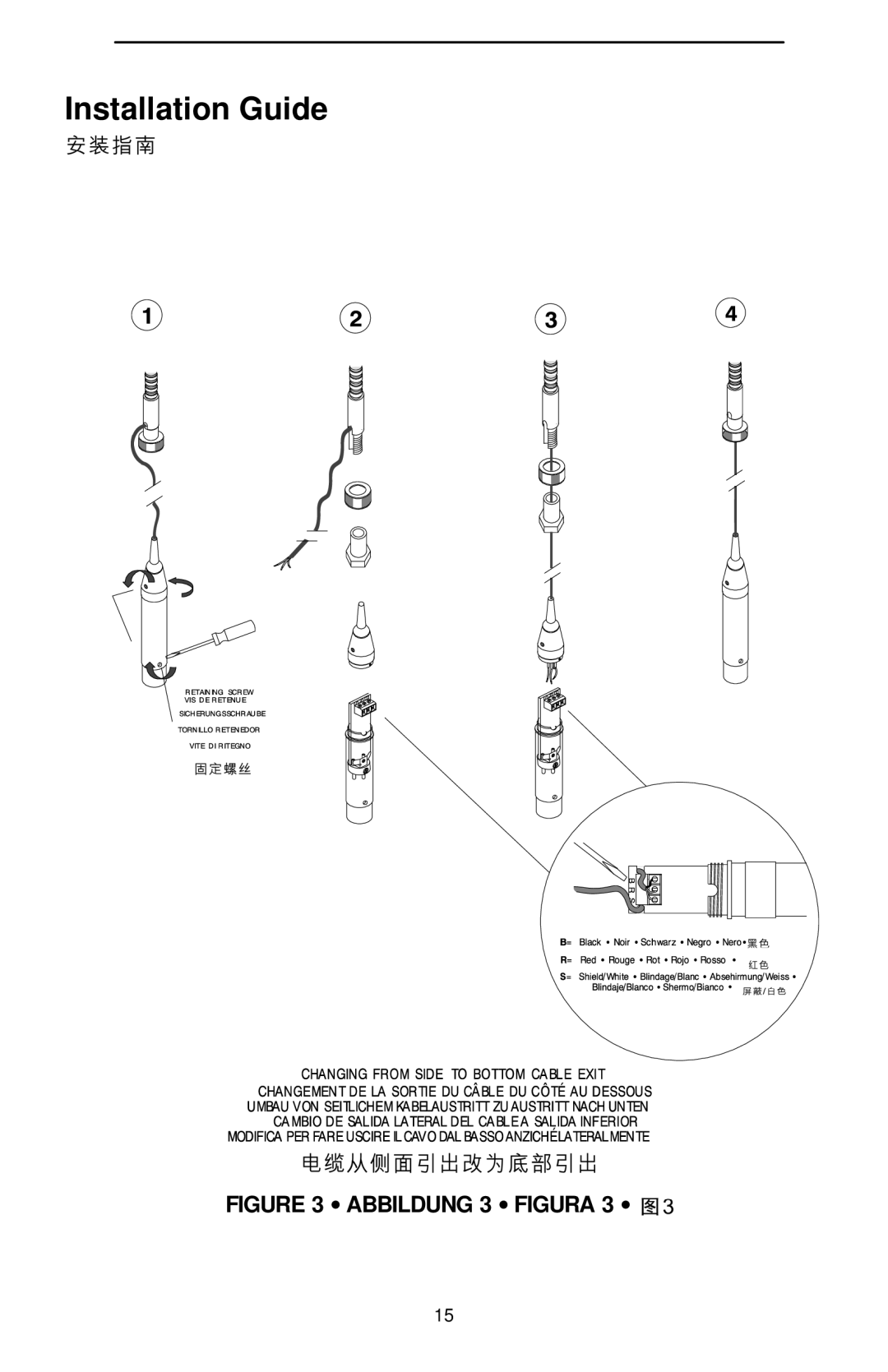 Shure EZG/18S, EZG/12S, EZG 18 manual Abbildung 3 Figura 