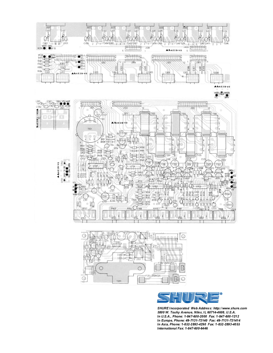 Shure FP16A manual 