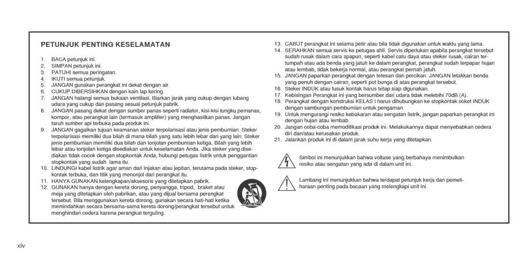 Shure SBC210 manual 