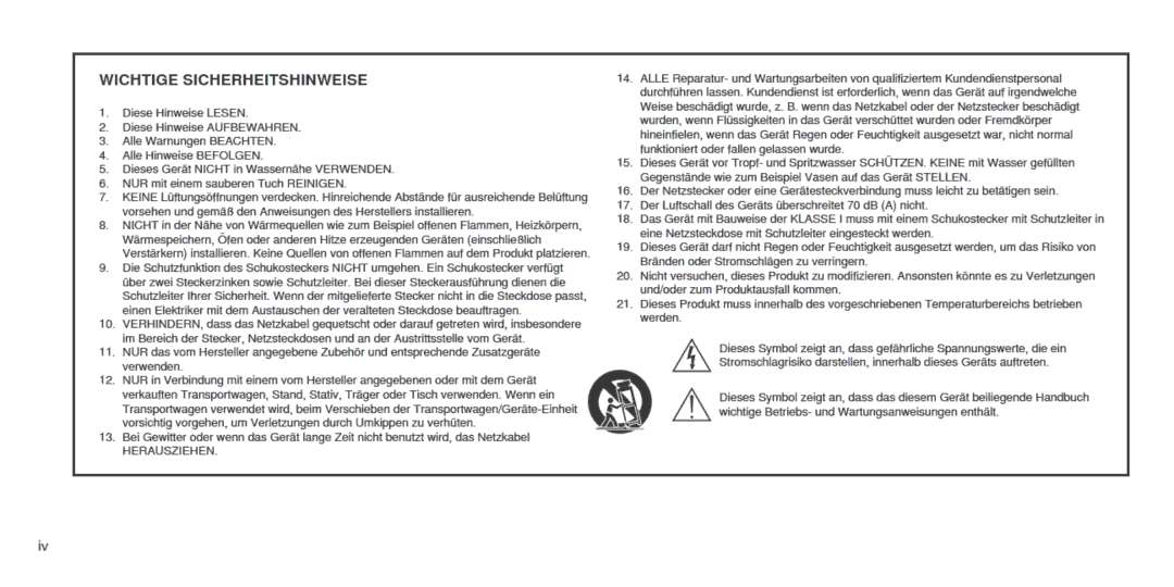 Shure SBC210 manual 