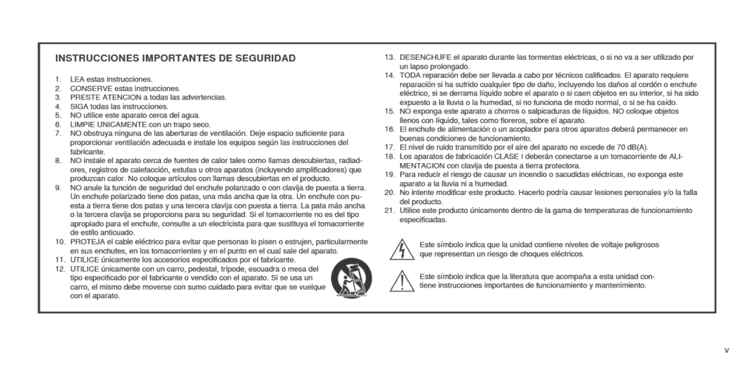 Shure SBC210 manual 