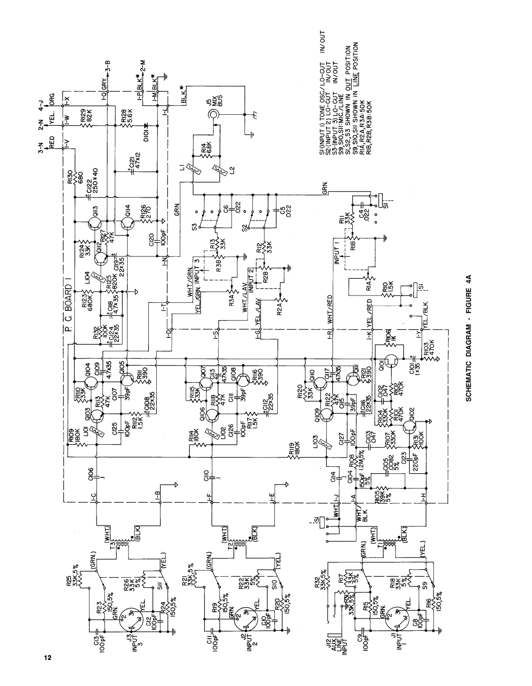 Shure SE30-2 service manual Schematic Diagram a 