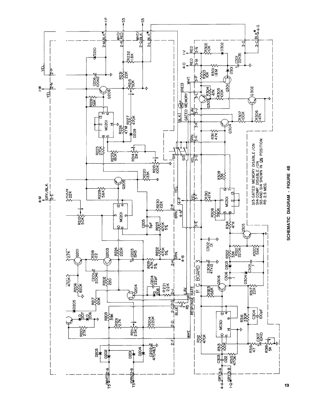 Shure SE30-2 service manual Schematic Diagram B 