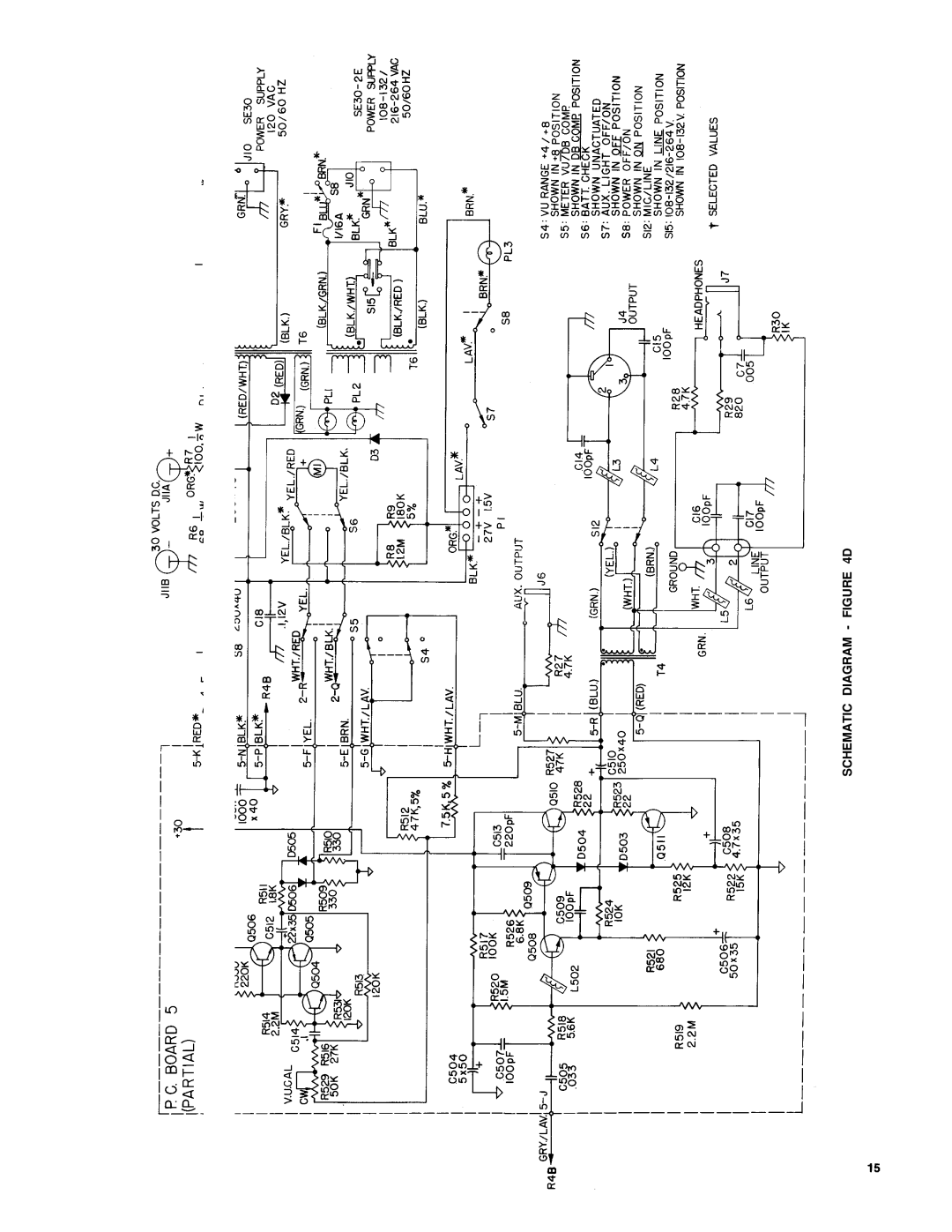 Shure SE30-2 service manual Schematic Diagram D 