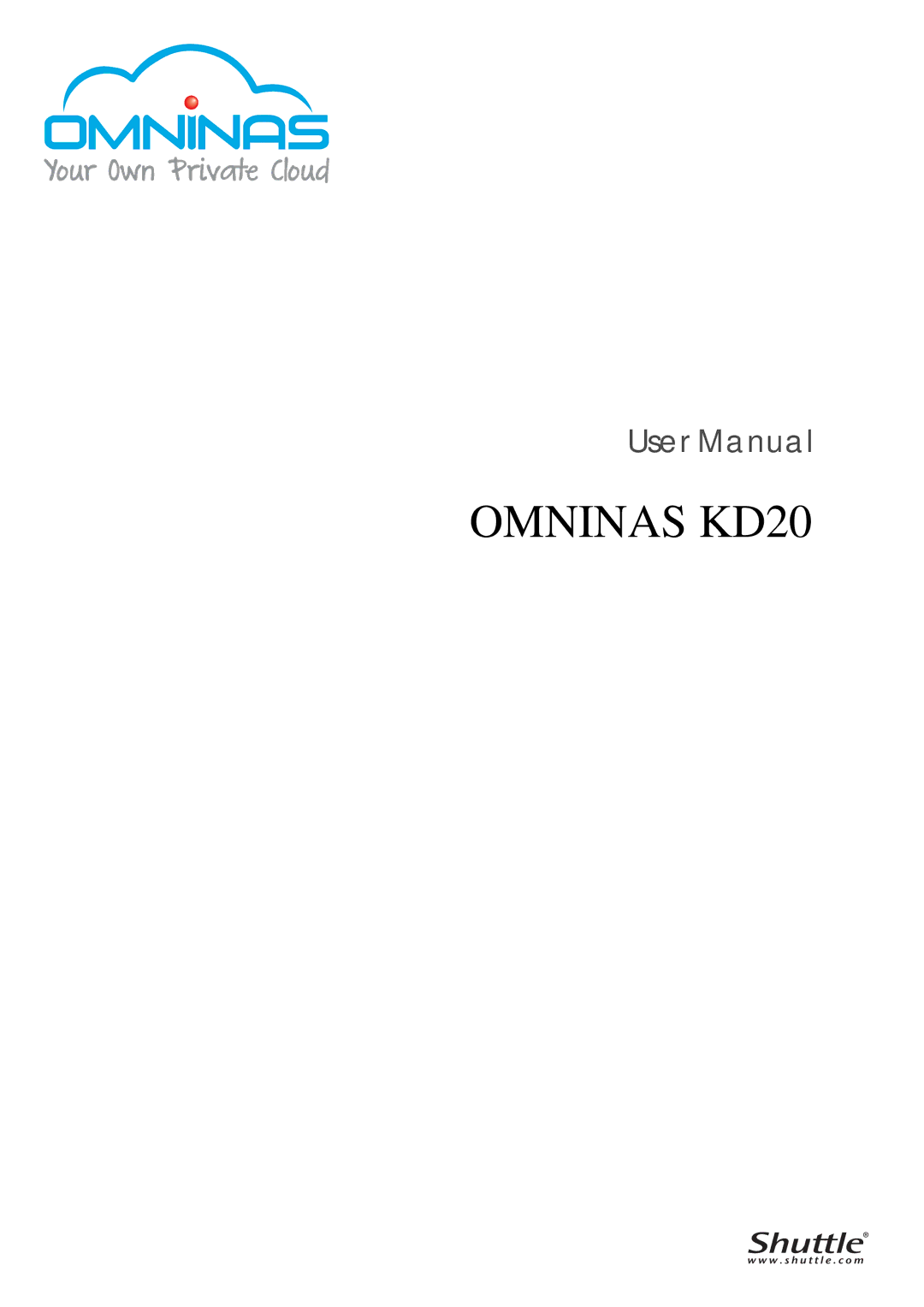 Shuttle Computer Group 74RKD20005SHU001 user manual Omninas KD20 