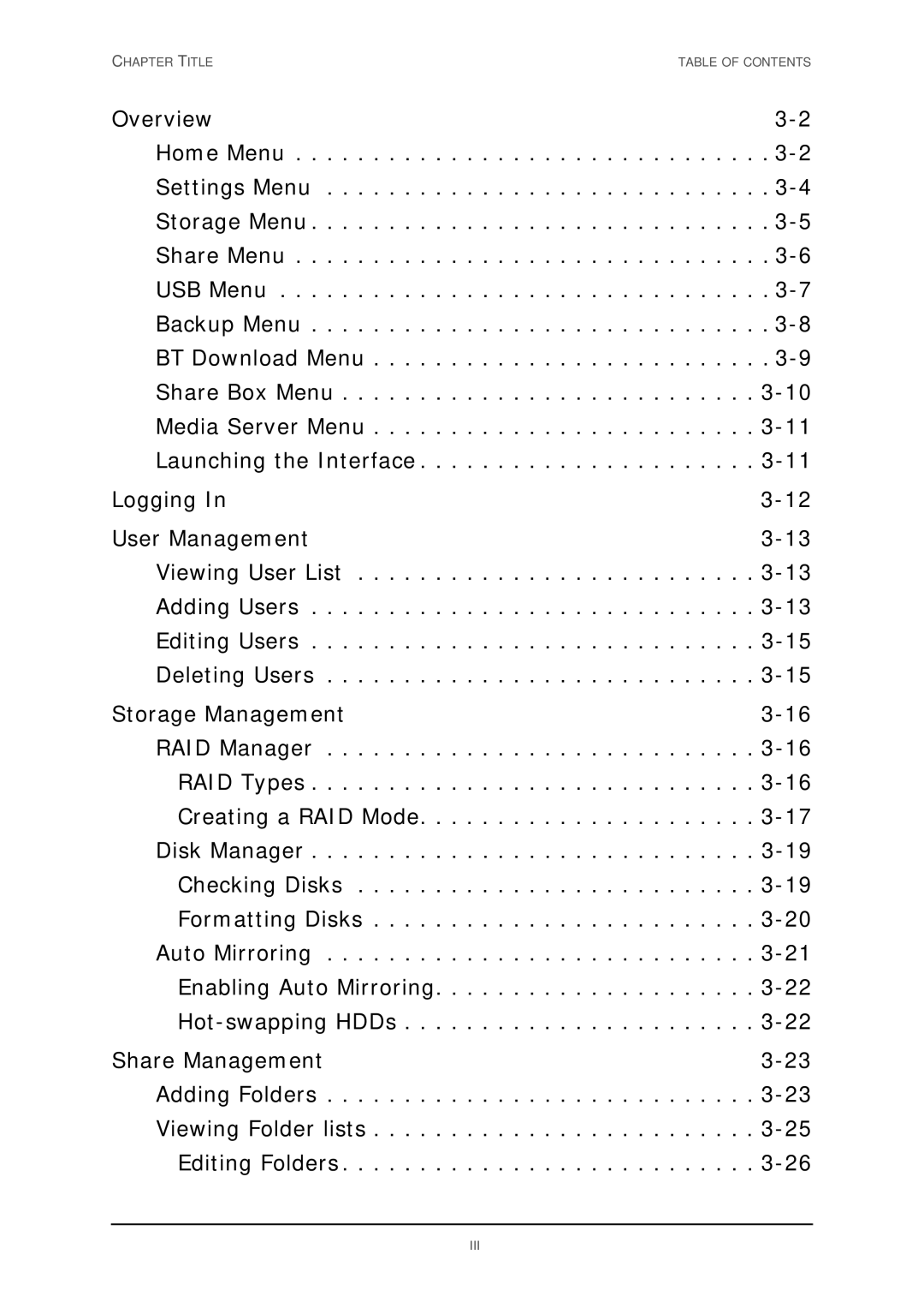 Shuttle Computer Group 74RKD20005SHU001 user manual Iii 