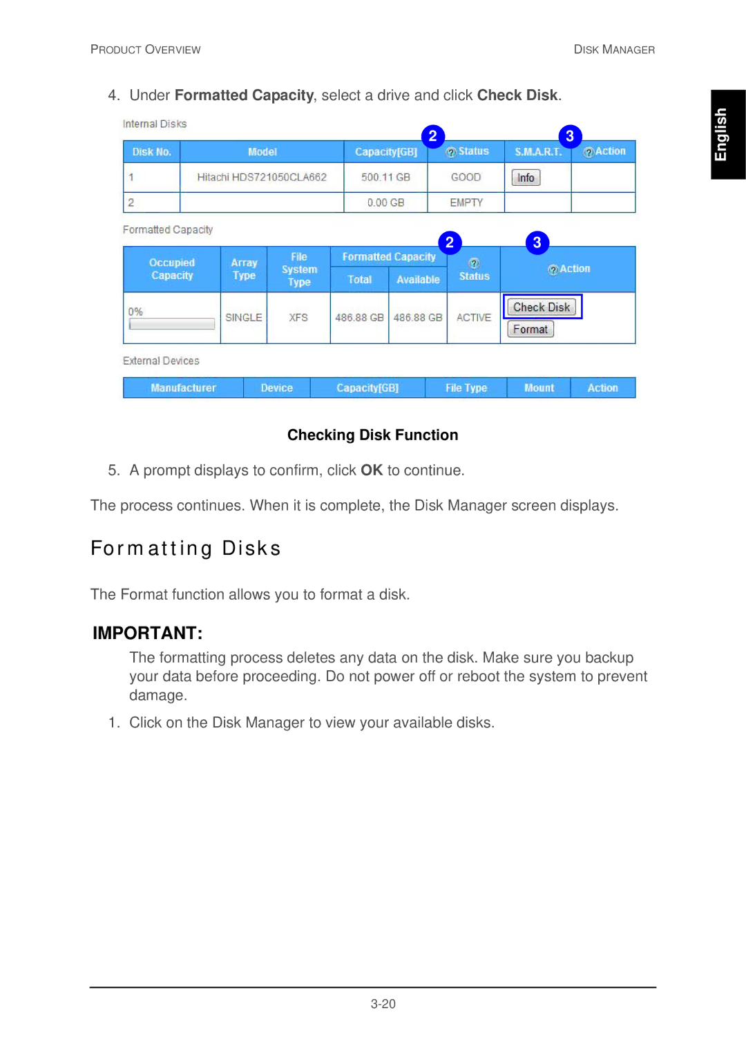 Shuttle Computer Group 74RKD20005SHU001 user manual Formatting Disks 