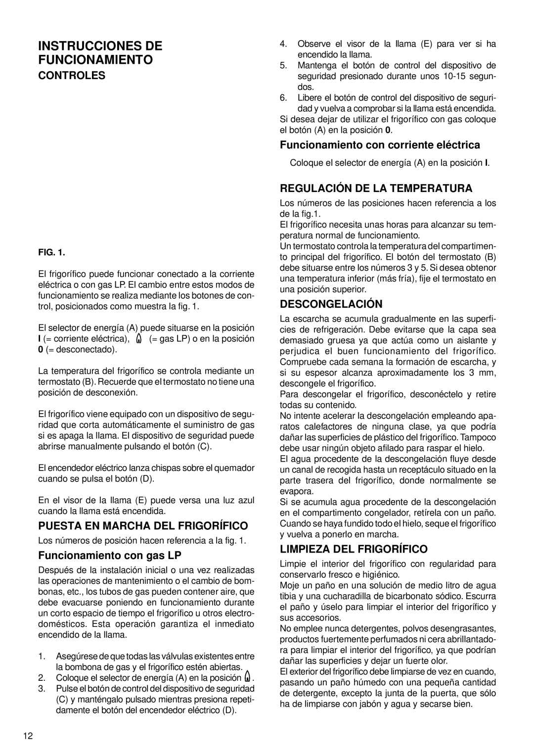 Sibir Optics V 170 GE, V 110 GE manual Instrucciones DE Funcionamiento 