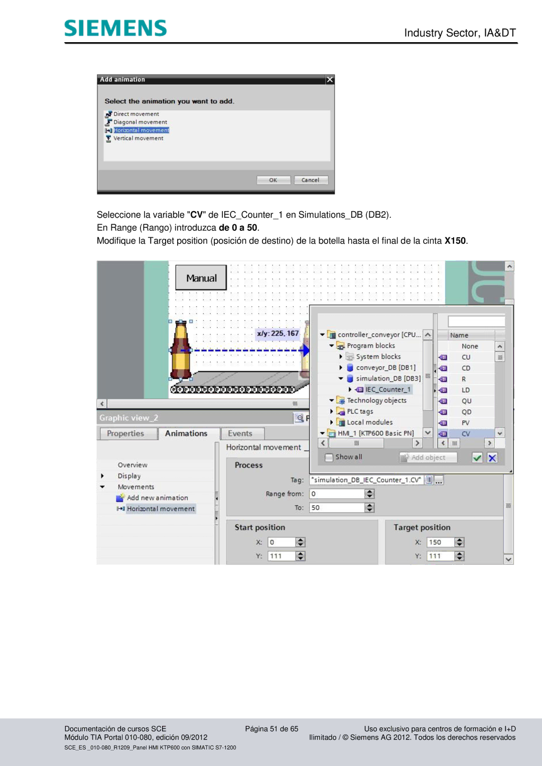 Siemens 010-080 manual Industry Sector, IA&DT 