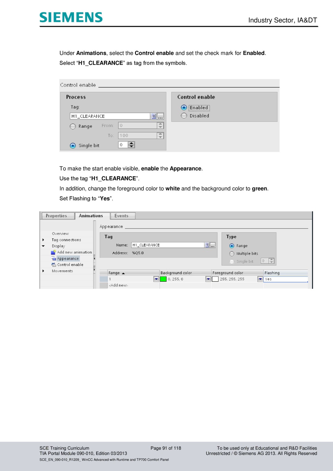 Siemens 090-010 manual Industry Sector, IA&DT 