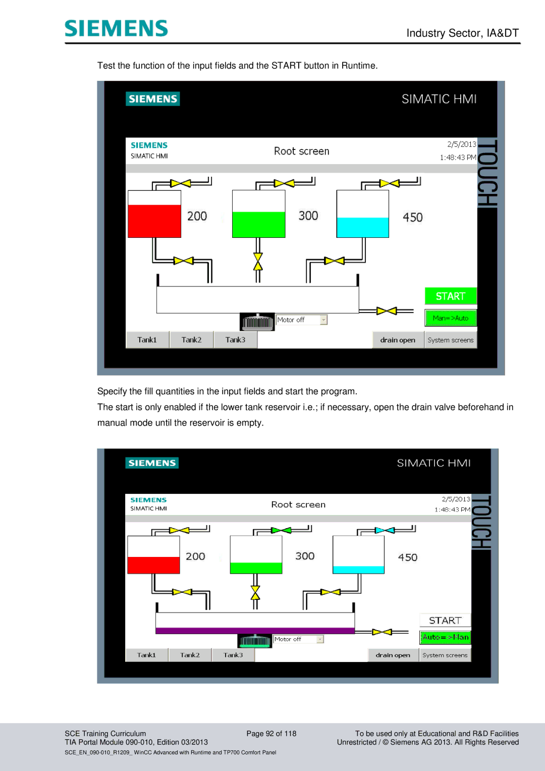 Siemens 090-010 manual Industry Sector, IA&DT 