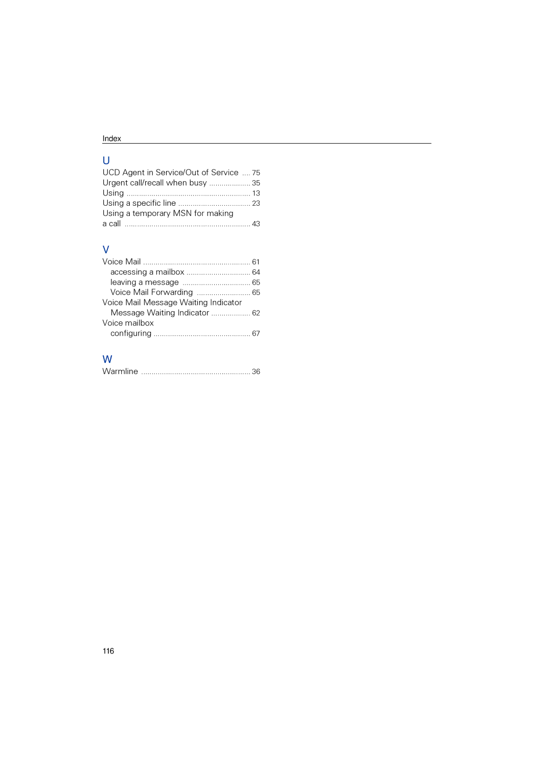 Siemens 1190 user manual 116 