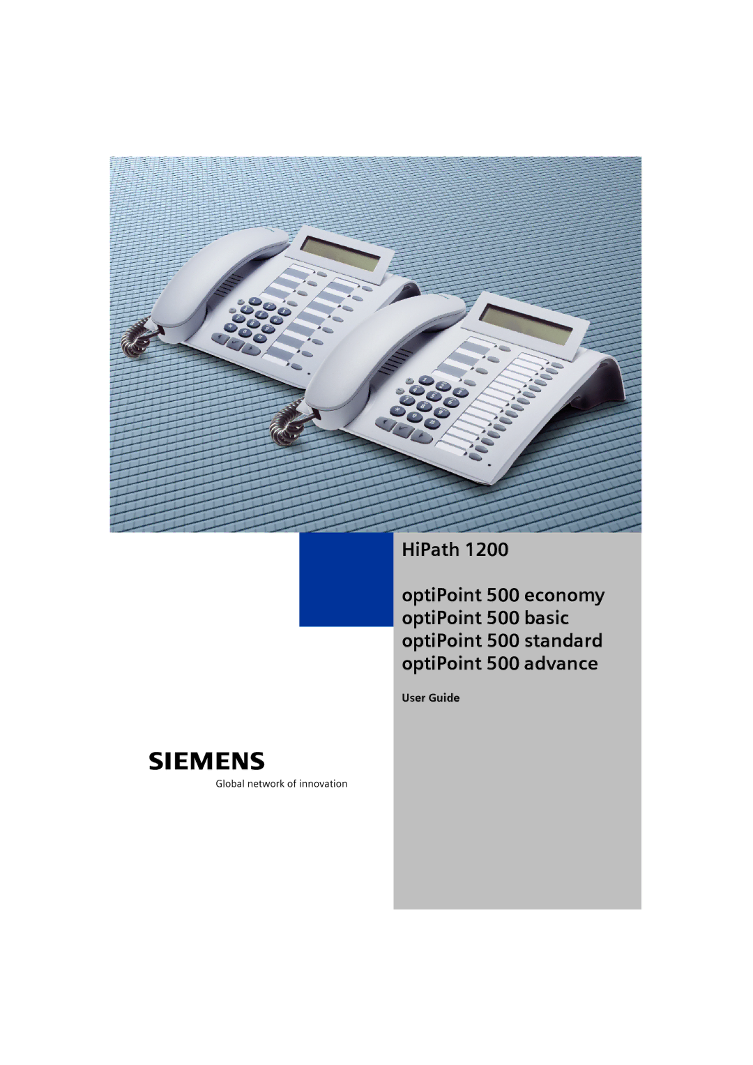 Siemens 1200 manual User Guide 