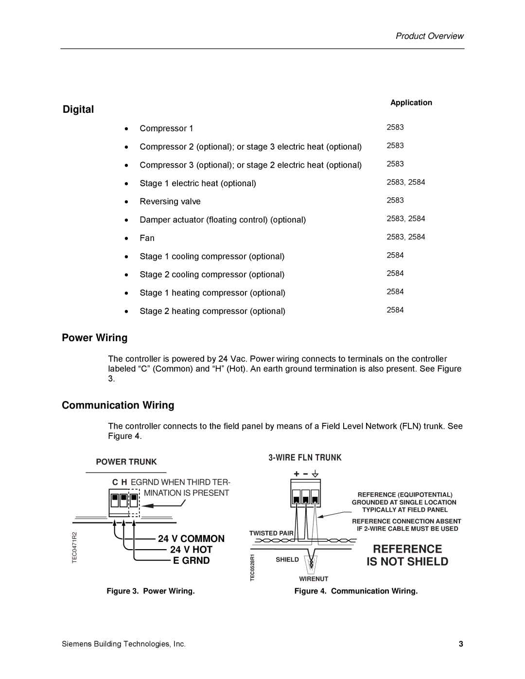 Siemens 125-699 owner manual Reference 