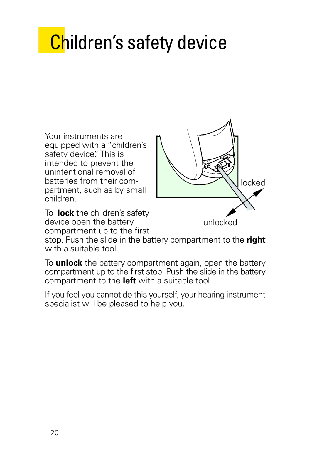 Siemens 2 P, 2 D SP manual Locked 