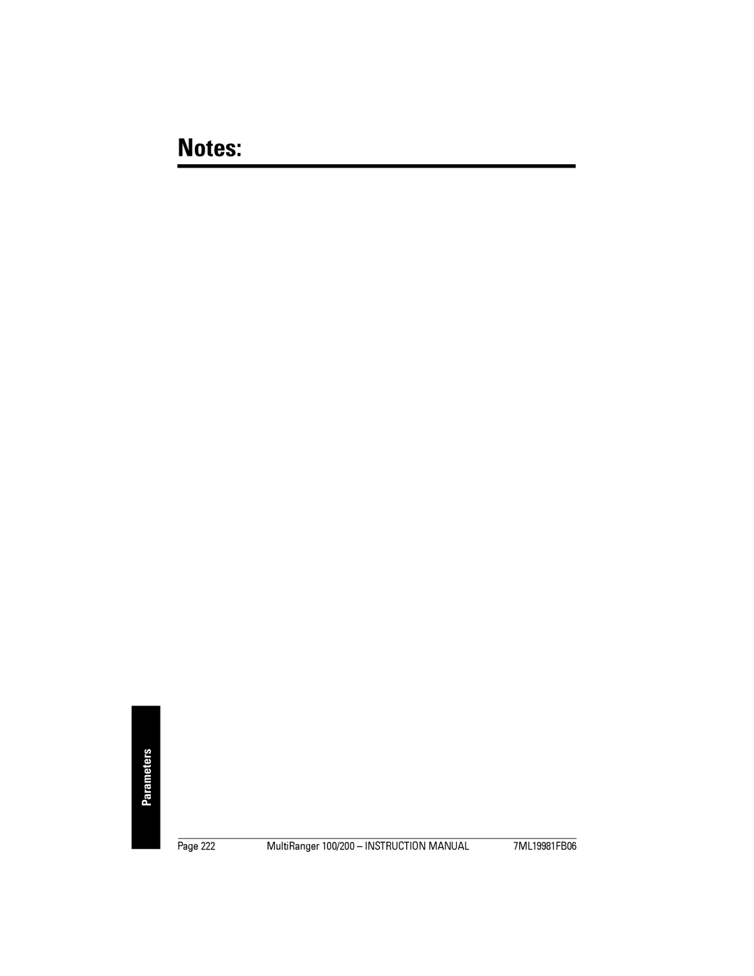 Siemens 200 instruction manual Parameters 