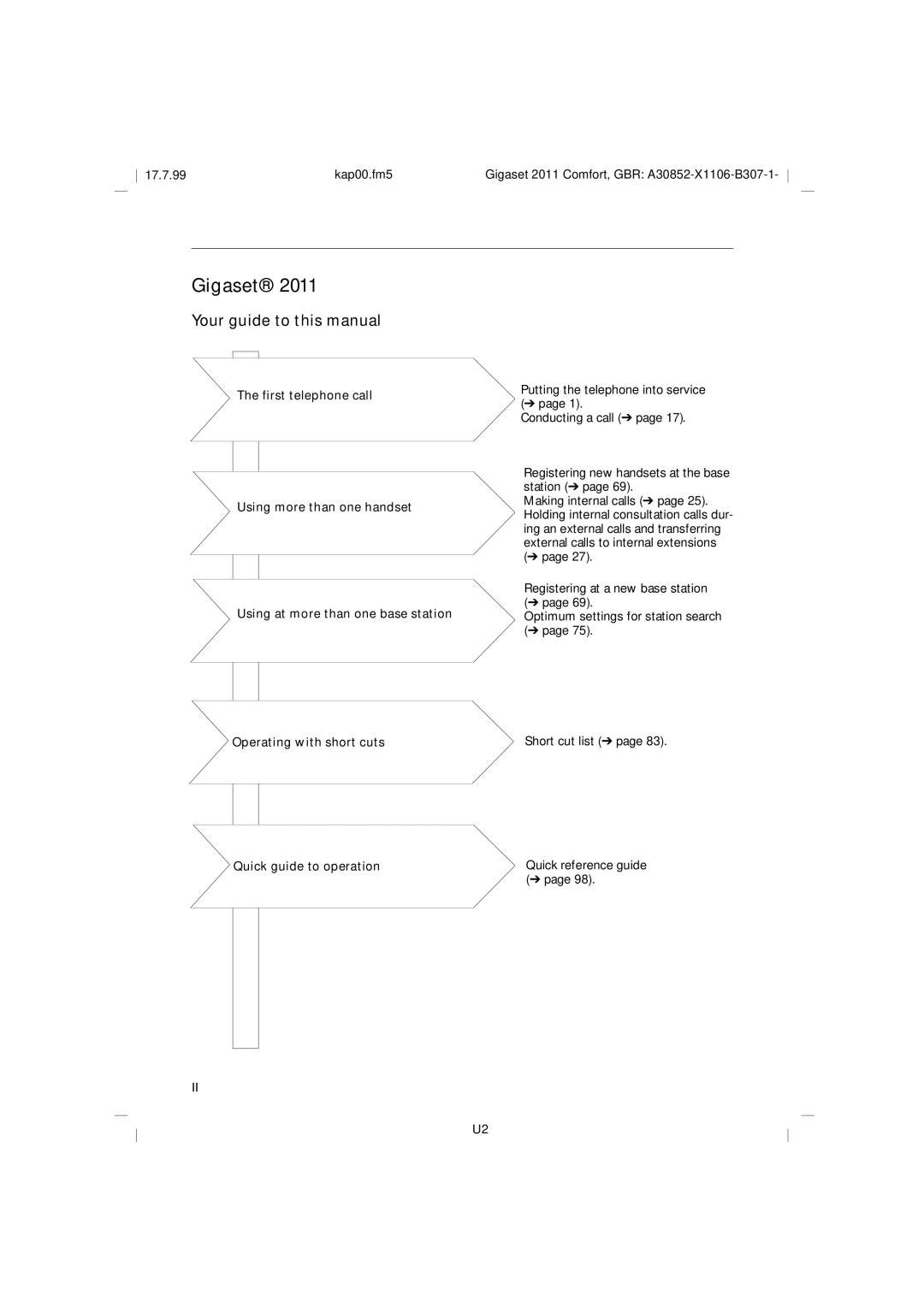 Siemens 2011 operating instructions Gigaset, Your guide to this manual 